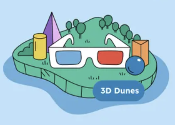 3D Dunes feature in Project Aqua