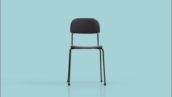 Animated Text-to-3D chair generation in Substance 3D Stager